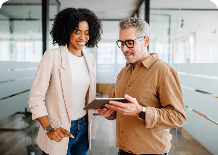 Business meeting in modern office